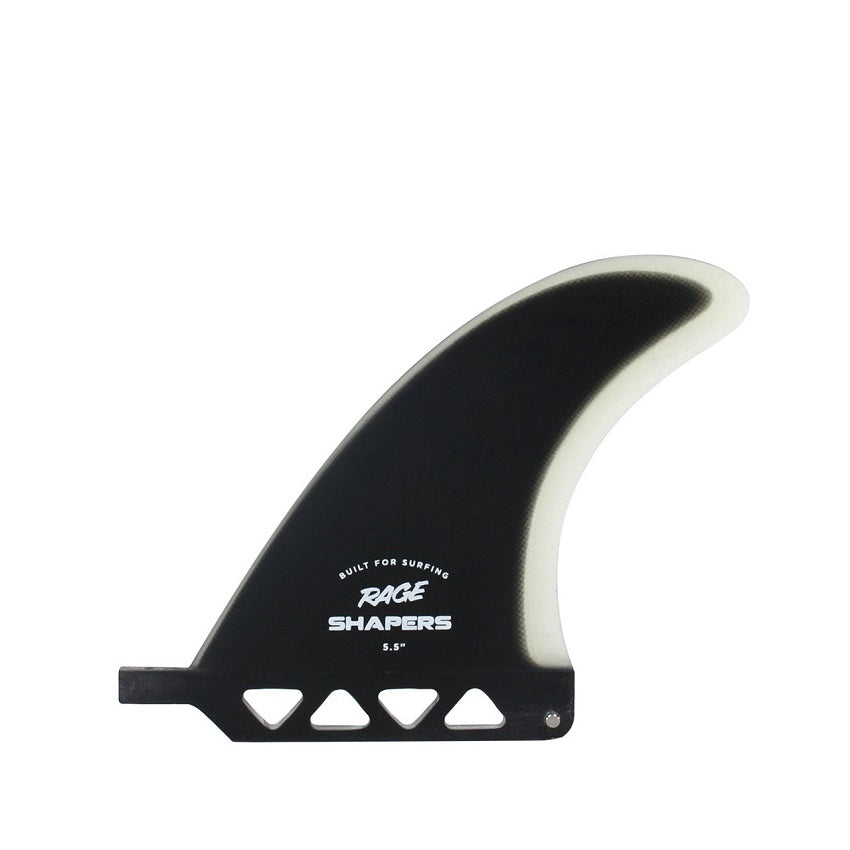 Pinna Surf Shapers Rage Fin 5.25" Nera