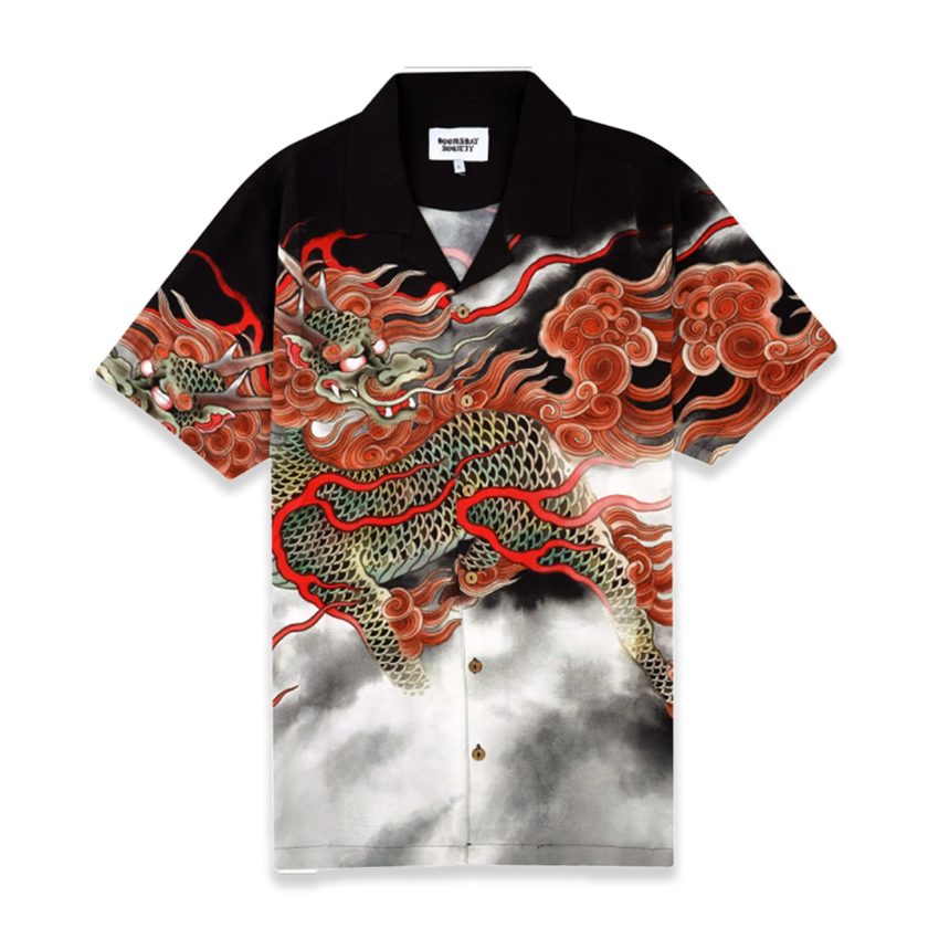 Camicia Doomsday Kirin Shirt Nero