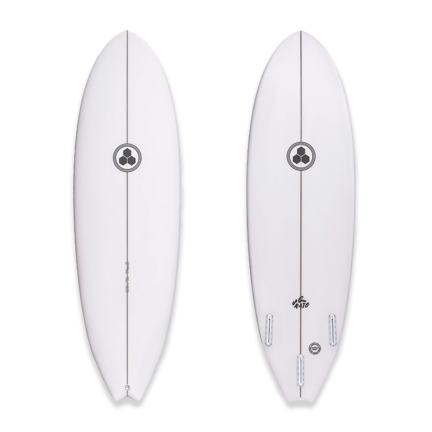 Tavola Surf Channel Island G-Skate 5'8" Bianco