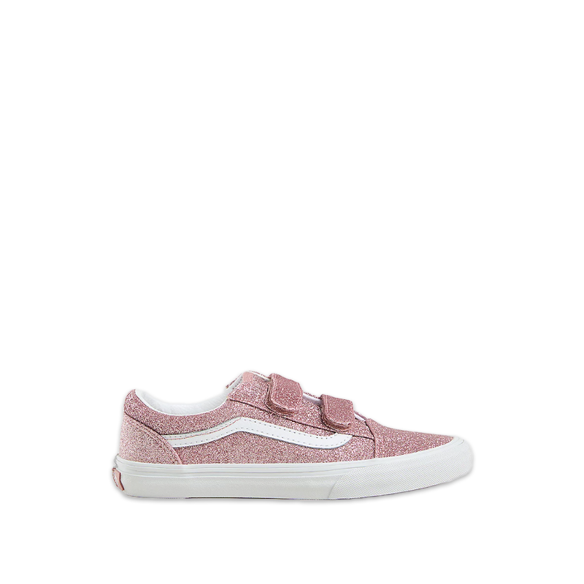 Sneakers Bambina Vans Old Skool V Glitter Rosa