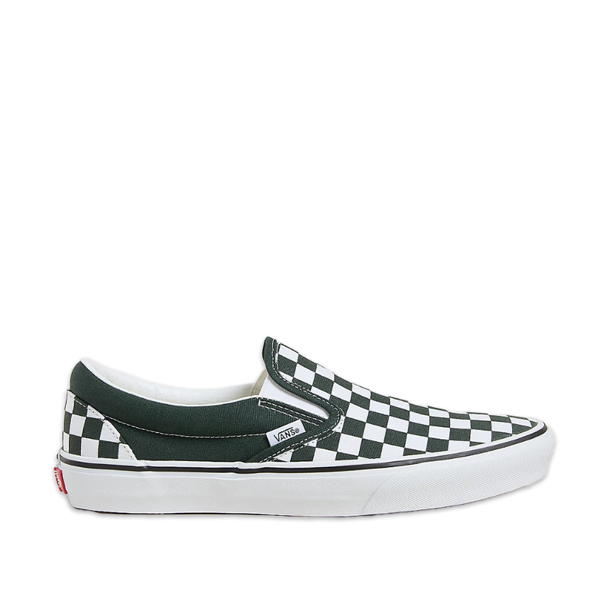 Sneakers Vans Classic Slip-on Check Verde