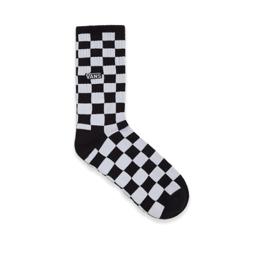 Calzini Vans Checkerboard Crew Nero/Bianco