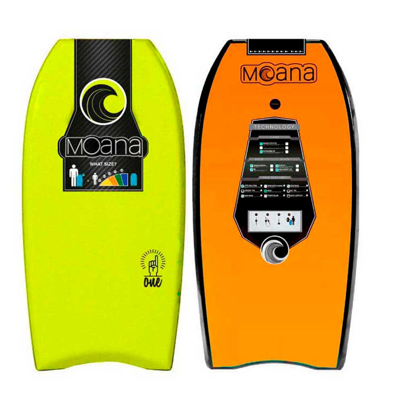 Bodyboard Moana One 42” Giallo/Arancione