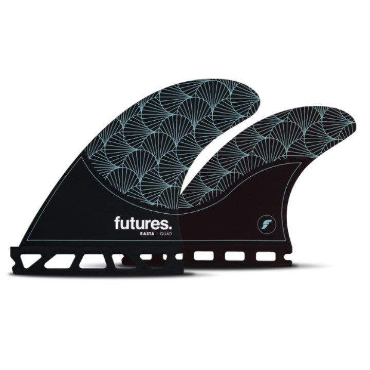 Pinne Surf Futures Fins Rasta Quad