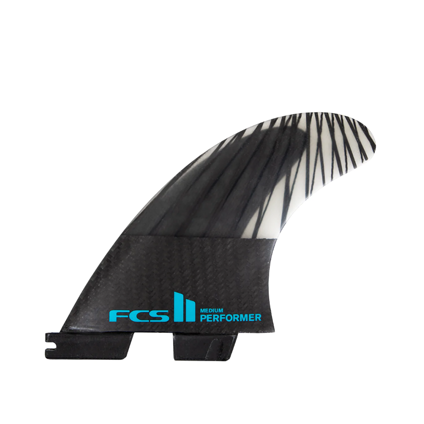 Pinne Surf FCSII Performer PCC Tri Retail Fins Médie