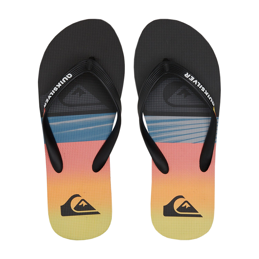 Quiksilver Molokai Panel Black Flip Flops